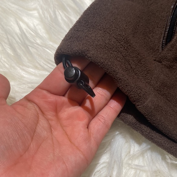 Columbia Brown zip up fleece jacket - Picture 4 of 10